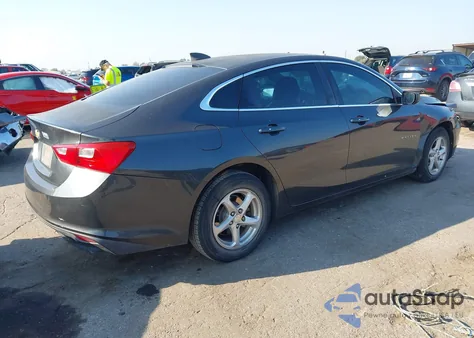 2017 Chevrolet Malibu Ls from USA, damaged, VIN 1G1ZB5ST2HF137884